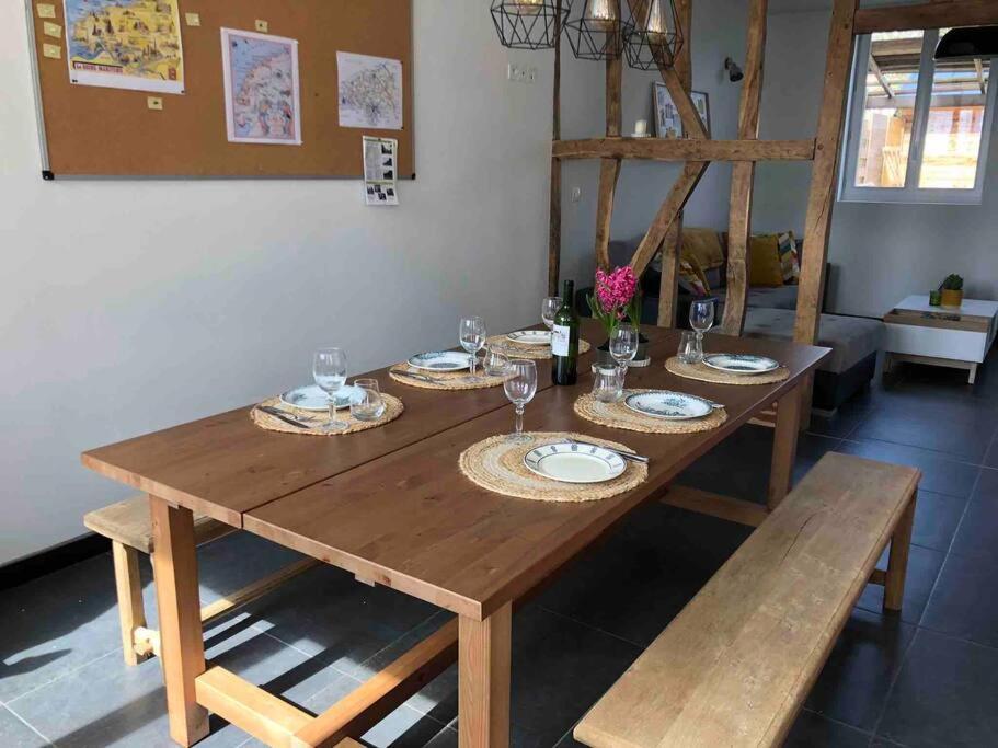 Maison Sur La Place Du Village D'Ourville En Caux Eksteriør bilde